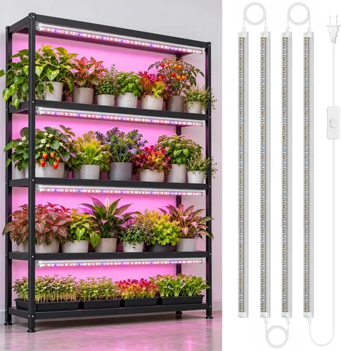 Vista 10 de Luces de cultivo para plantas de interior, luz de crecimiento