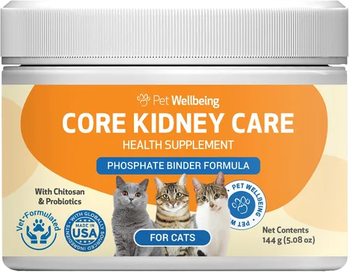 Vista 10 de Pet Wellbeing Soporte renal Gold para gatos – Apoya la función renal normal y la desintoxicación, hidratación saludable y energía con Rehmannia