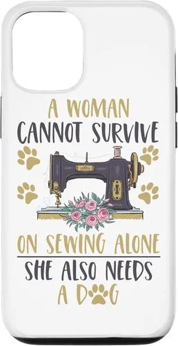 Vista 27 de Funda divertida para iPhone 11, para amantes de la máquina de coser