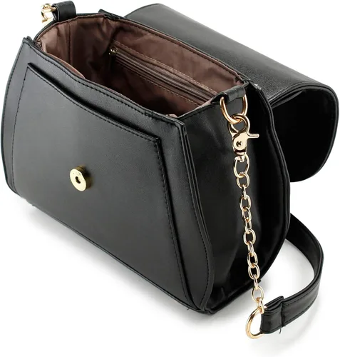 Vista 3 de Oct17 Moon Luna Design Monedero Kitty Cat Satchel bolso de hombro diseñador mujeres bolso Tote PU cuero Sailer