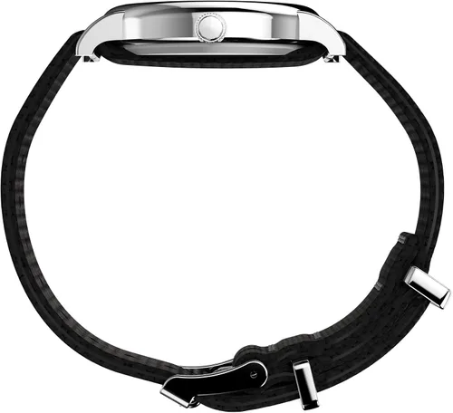 Vista 2 de Timex Weekender 38mm Unisex Analog Watch INDIGLO Backlight Adjustable Durable Nylon Fabric Slip Through Strap 24 Hour Time