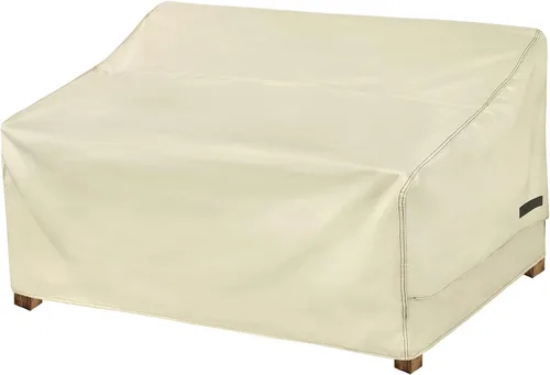 Vista 11 de NettyPro Funda impermeable para sofá modular de patio 600D de alta resistencia, para muebles de patio en forma de L, juego de salón, 83 x 104 Negro