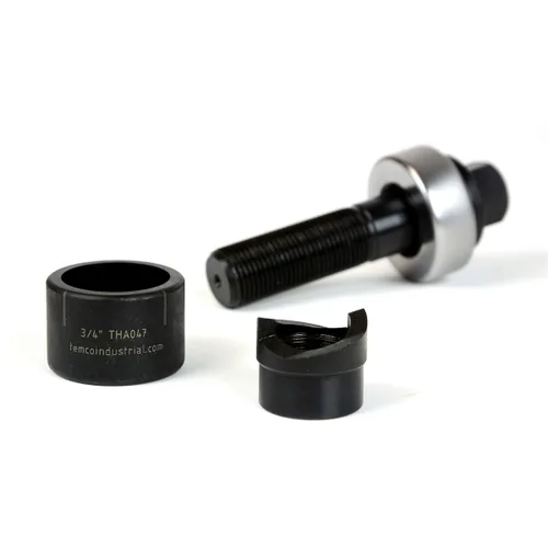 Vista 8 de TEMCo TH0408-1 - Unidad de perforación de tamaño real con perno de extracción manual (1.00 pulgadas, tamaño real del agujero)