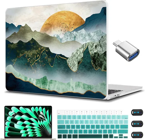 Vista 11 de CISSOOK Funda para MacBook Air de 15 pulgadas M2 M3 M4 M5 2023 2024 2025 2026