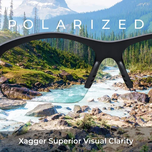 Vista 2 de Gafas de sol deportivas polarizadas para hombres y mujeres UV400