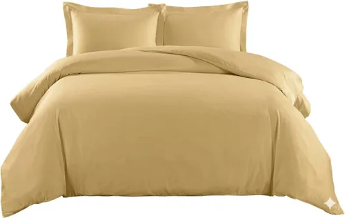 Vista 11 de Royal Tradition Juego de ropa de cama de viscosa de bambú, edredón alternativo de plumón de peso medio
