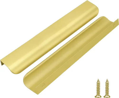 Vista 7 de Goldenwarm Paquete de 6 manijas de gabinete de cocina de 3 pulgadas, tiradores negros para armarios, tiradores de borde, accesorios de cocina negros