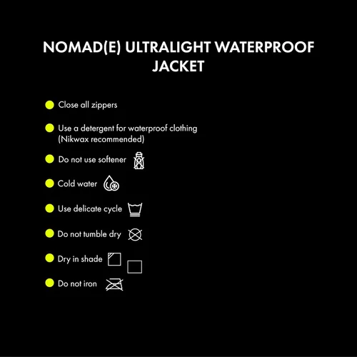 Vista 8 de GRAPHENE-X Nomad(e) Chaqueta ultraligera. Impermeable, transpirable, resistente a la abrasión, membrana integrada de grafeno., Multi