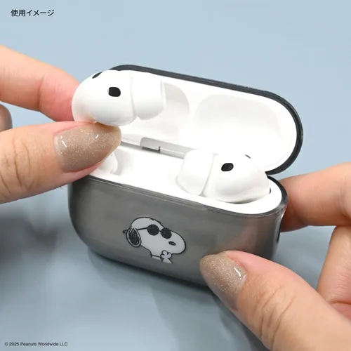 Vista 5 de Gourmandies Peanuts Snoopy AirPods Pro 3 - Funda suave compatible con Joe Cool SNGG-205B