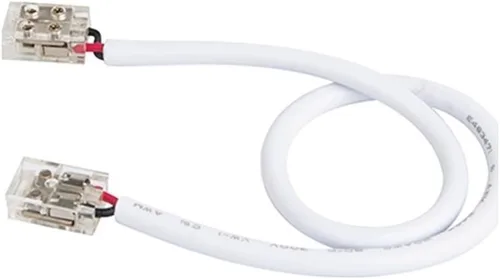 Vista 20 de WAC Lighting T24-BS-PM-CL, Basics & Gemini - Conector I de alimentación a cinta de 24 V CC (paquete de 10)