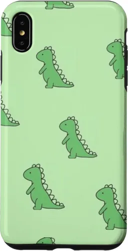 Vista 11 de Lindo dinosaurio verde bebé Dino TRex en verde para mujeres y niñas caso para iPhone 17