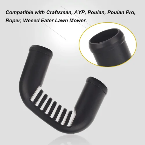 Vista 7 de Karbay 574703401 Tapa de extremo para protector de cepillo de parachoques compatible con Husqvarna