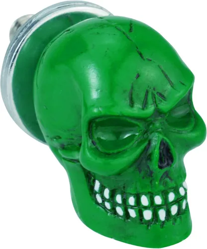 Vista 7 de Kit de tornillos de matrícula de calavera para motocicleta, tornillos de marco de etiqueta de automóvil, tuercas de montaje de repuesto para camión