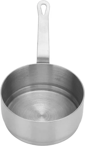 Vista 9 de 2 mini salsas de acero inoxidable, capacidad de 5.5 onzas, plata, sin tapa, apilable, adecuado para el hogar, restaurante, picnic