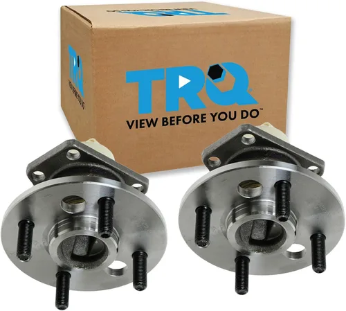 Vista 175 de Conjunto de rodamiento de rueda delantera de 2 piezas y buje TRQ Compatible con Pontiac Solstice 2006-2009 Saturn Sky 2007-2010