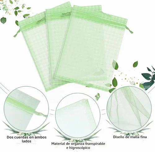 Vista 3 de Boao 200 bolsas de protección de frutas