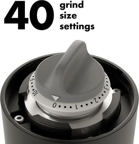 Vista 4 de OXO Brew - Molinillo de café manual de rebabas