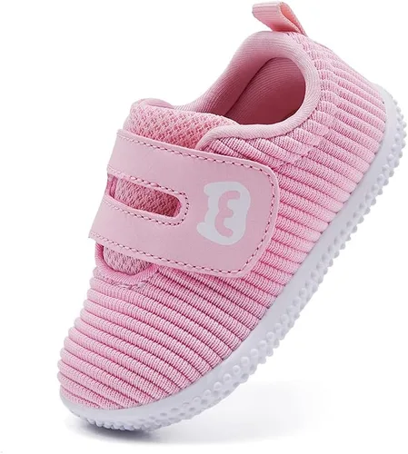 Vista 3 de BMCiTYBM Zapatos de bebé para niño y niña, zapatillas infantiles antideslizantes para primeros pasos, 6, 9, 12, 18, 24 meses