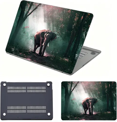 Vista 12 de Funda para laptop compatible con MacBook Air de 15 pulgadas, versión 2026-2023 M5 A3448 M4 A3241 A3114 M3 A2941 M2 Chip con pantalla de retina Mapa