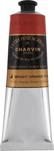 Vista 113 de Charvin Pintura acrílica profesional extrafina – verde absenta, tubo de 2.1 fl oz, pigmentos de triple fresado, resistente a la luz, pinturas