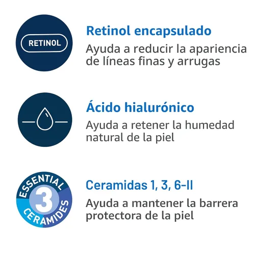 Vista 5 de CeraVe crema de día, renovador cutáneo con factor de protección solar 30, 1.7 onzas.