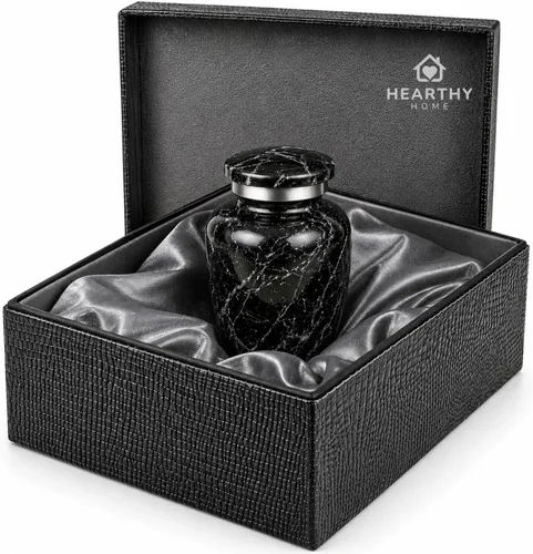 Vista 12 de Urna grande hecha a mano para cenizas adultos, hombres y mujeres, urnas de cremación para cenizas humanas, hombre y mujer, urnas funerarias