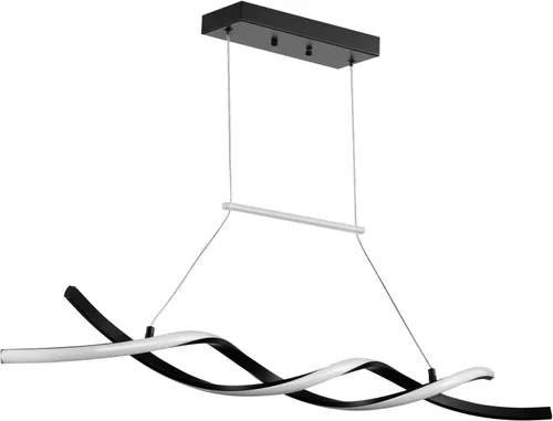Vista 20 de VEVOR Candelabro de 6 Luces, Candelabro de Metal Estilo Granja, Altura Ajustable, Lámpara Colgante de Comedor para Techos, Candelabro Moderno