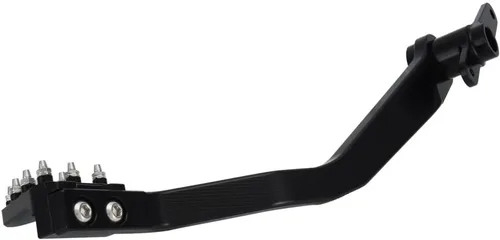 Vista 6 de JFG RACING Palanca de pedal de freno trasero plegable para motocicleta, CNC universal para CRF XR RM KX KLX TTR PW SSR Apollo TAO TAO SDG 50cc