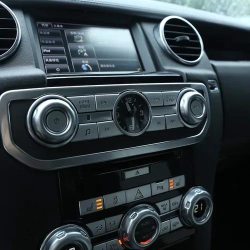 Vista 5 de YIWANG - Juego de 10 botones para consola de coche, multimedia, para Land Rover Range Rover Sport, Discovery 4 LR4 2010 2011