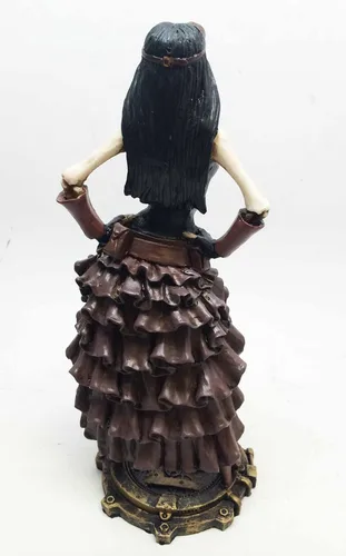 Vista 2 de Pacific Giftware Steampunk - Escultura de esqueleto para investigar la escena del crimen