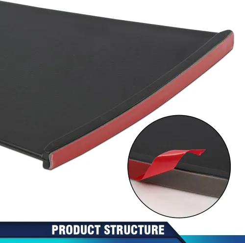 Vista 7 de PIT66 2 piezas de alerón Stiffi de apoyo/rally, compatible con Subaru Impreza WRX STi 2002 2003 2004 2005 2006 2007