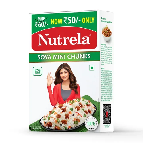 Vista 9 de Nutrela Trozos de Soja 220 gms