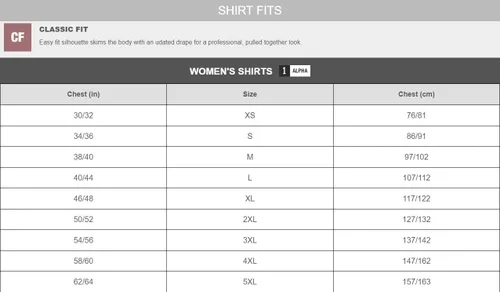 Vista 5 de Chef Works Camisa Chambray para mujer