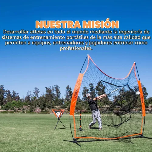 Vista 8 de Bownet Big Mouth - The Original and Most Used Portable Sock Net for Baseball and Softball, Hitting and Pitching