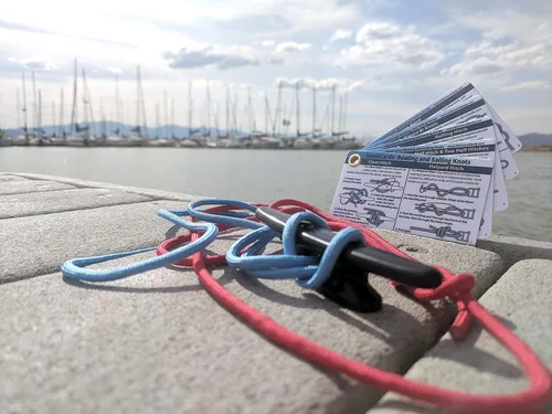 Vista 6 de Kit de Amarre de Nudos Náuticos ReferenceReady para Navegantes y Marineros