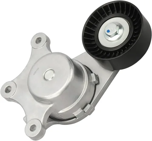 Vista 24 de IRONTEK 1L2E6C348AA Tensor de correa Polea tensora para Ford (2002-2005 Excursion/ 2002-2014 Expedition/2002-2010 F-150), para Jeep 2007-2018