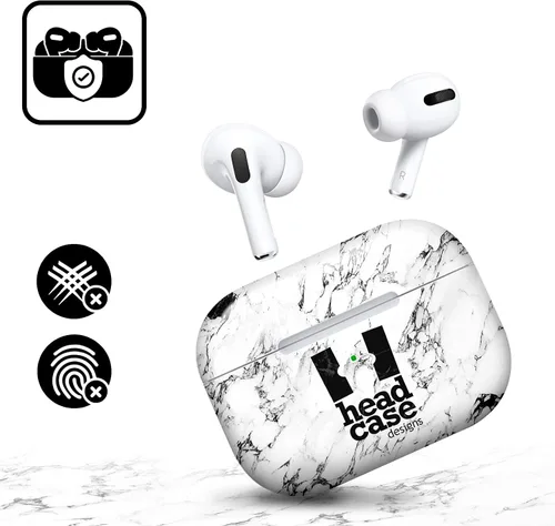 Vista 5 de Head Case Designs Calcomanía de vinilo con licencia oficial de Batman DC Comics Hush Logos compatible con Apple AirPods Pro