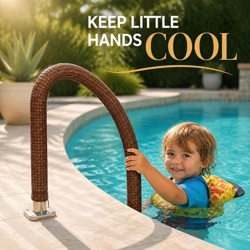 Vista 3 de Handrail Cover for Pool and Spa - 10' Foot