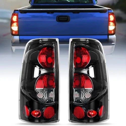 Vista 10 de Nilight Conjunto de luz trasera compatible con Chevy Silverado 1999, 2000, 2001, 2002, 2003, 2004, 2005, 2006, 2007, Chevy Silverado 1999-2002, GMC