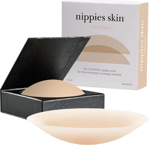 Vista 8 de Nippies - Cubiertas reutilizables para pezones, empanadas seguras para la Círculos Caramelo