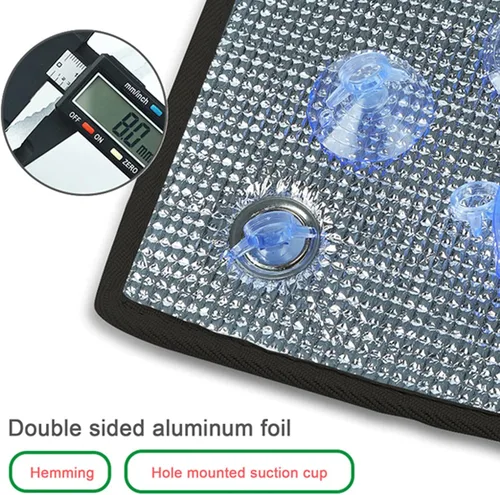 Vista 8 de Película de vidrio opaca total para habitación, protector de aislamiento térmico de papel de aluminio, control de calor, tinte anti UV, película