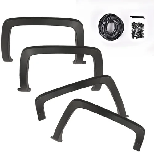 Vista 11 de PIT66 Guardabarros compatibles con Chevy Silverado 1500 2007-2013 5 pies 8 pulgadas