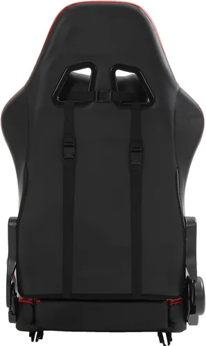 Vista 8 de Asientos de carreras, rieles de doble deslizamiento, asientos universales de carreras con almohadas de cintura para cuello y cintura para simulador
