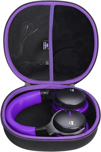Vista 9 de FBLFOBELI Funda rígida de almacenamiento de auriculares para Silensys E7 / PurelySound E7 / MOVSSOU E7 / COWIN E7 / Tapela E7 / Audonia E7