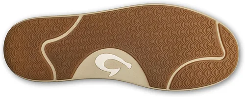 Vista 7 de OLUKAI Lae'ahi Lauhala - Zapatos de cuero tejido para hombre, versátiles tenis de cuero para uso diario, diseño fácil de poner, uso durante todo
