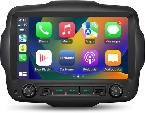 Vista 10 de XTRONS Estéreo de coche Android de 9 pulgadas para Jeep Renegade 2015-2020