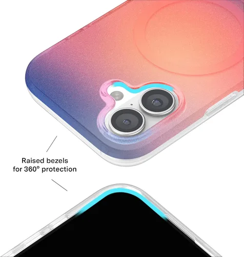 Vista 448 de VELVET CAVIAR Funda para iPhone 15, compatible con MagSafe, probada contra caídas de 10 pies, fundas protectoras de diseño, leopardo color rosa