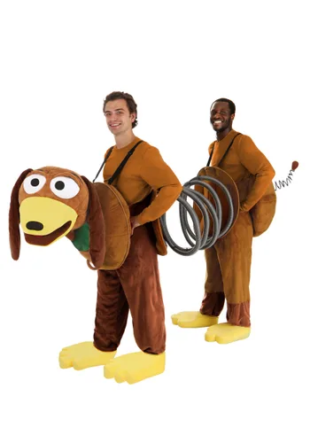 Vista 3 de Disfraz de Slinky Dog de Toy Story para Adultos de Disney y Pixar Multicolor