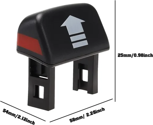 Vista 4 de The Lord of the Tools Mango de palanca de liberación HXG500290PVJ compatible con LR3 V8 LR4 Range Rover Sport L320 Discovery L319 Asiento trasero