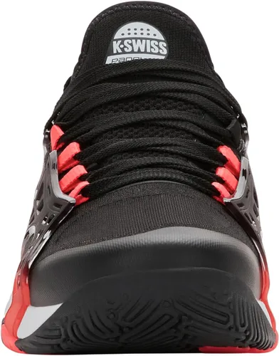 Vista 2 de K-Swiss Zapato de pádel K-Frame para hombre (negro/microchip/lava neón)